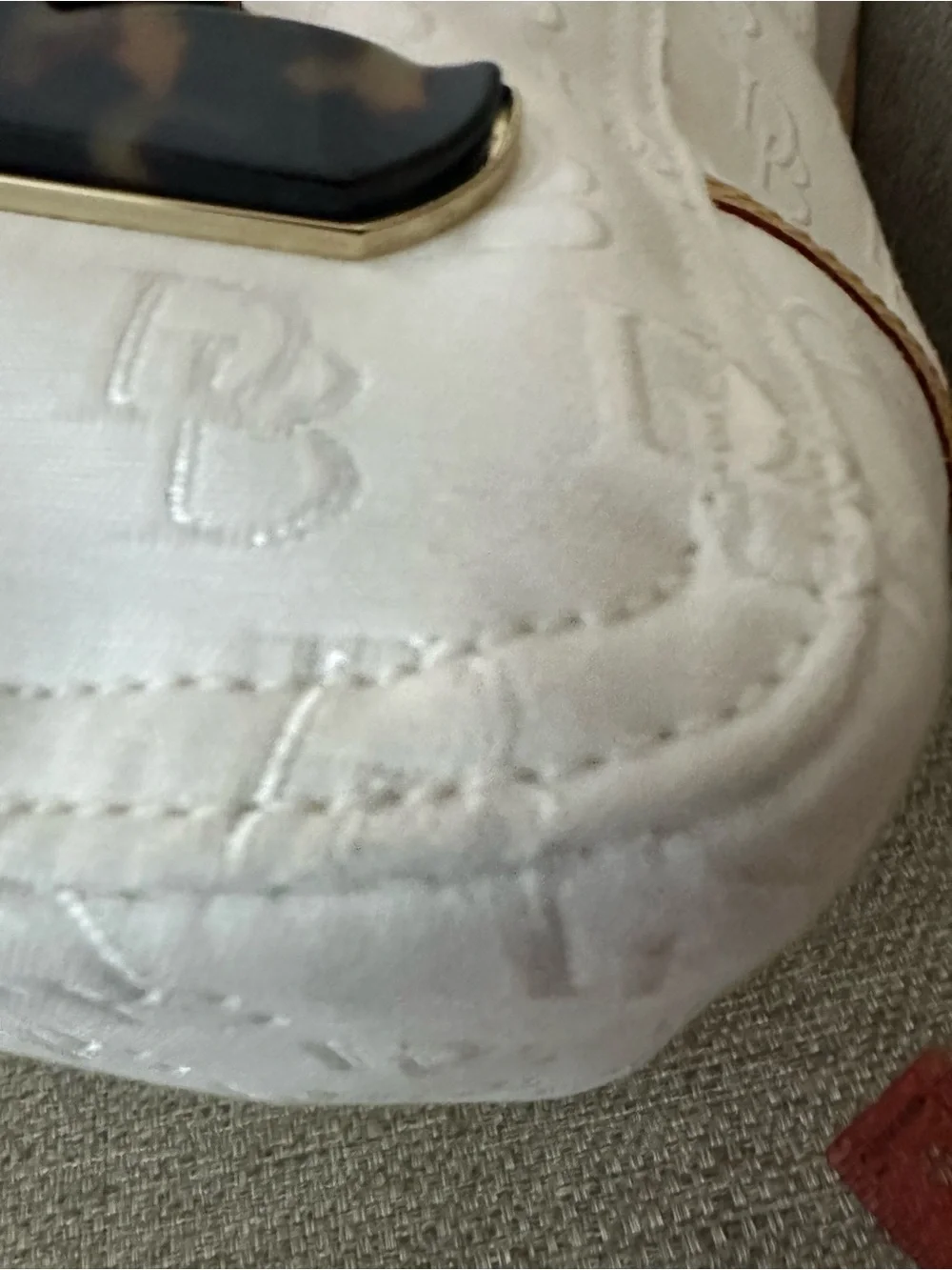Dooney & Bourke Fairfield Champsac DB Jacquard Hobo Tortoise Duck